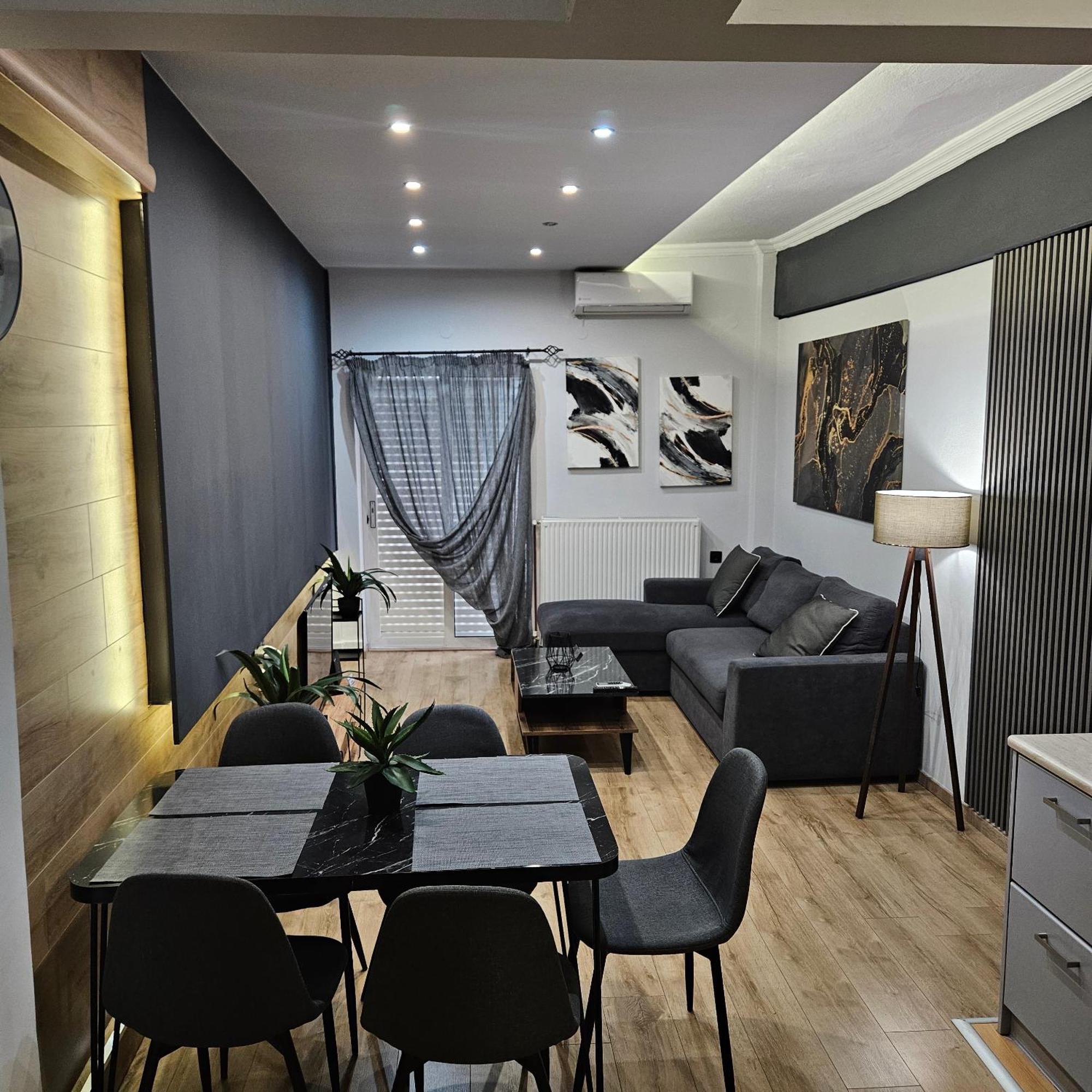 Central 3 Modern Apartment With Free Parking Serres Exterior foto