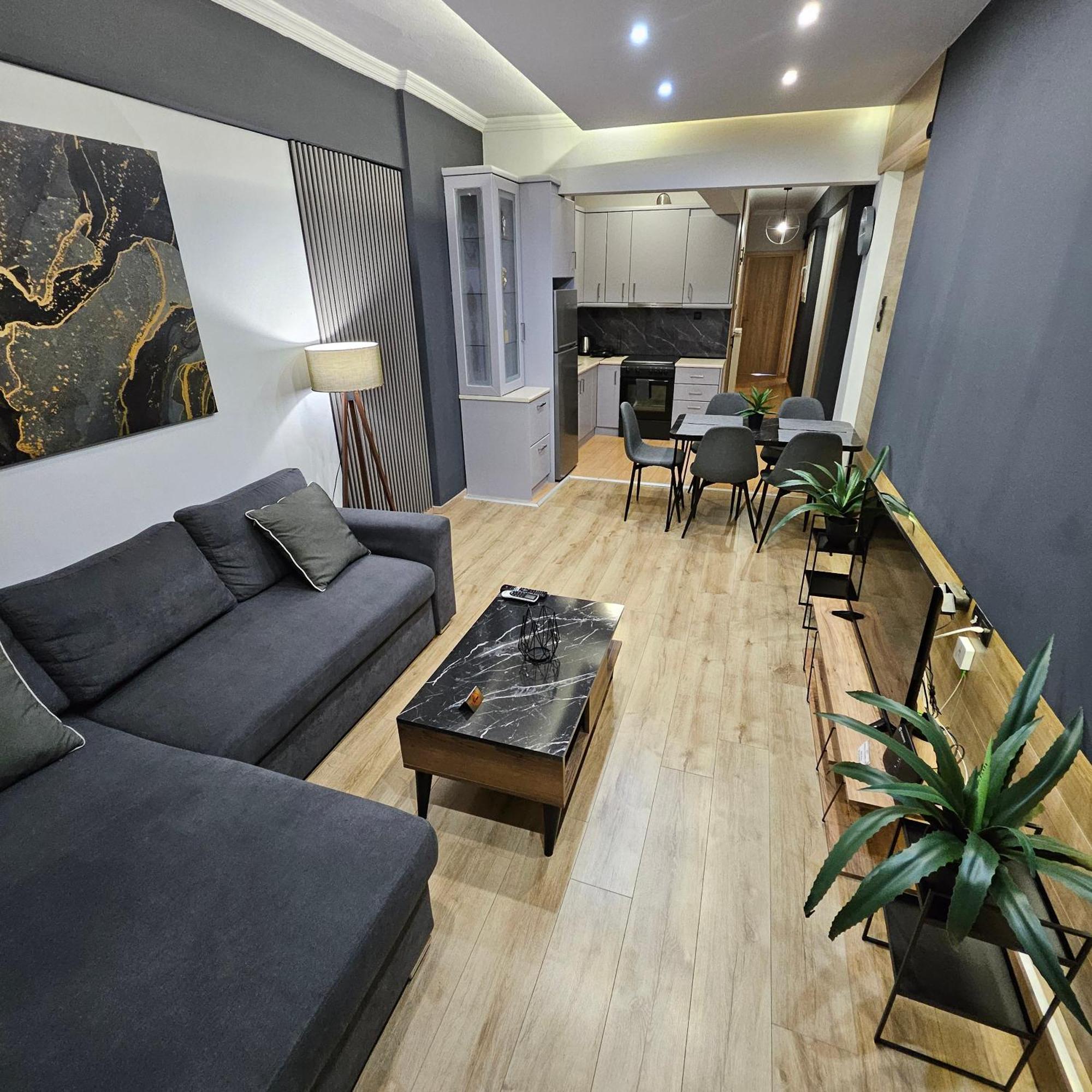 Central 3 Modern Apartment With Free Parking Serres Exterior foto