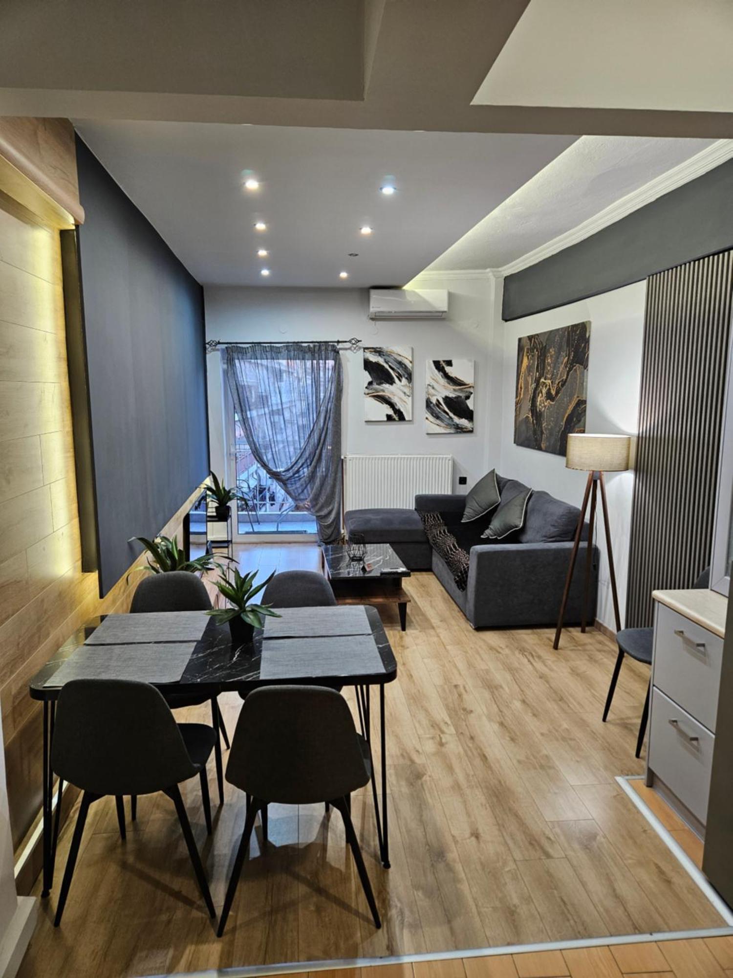 Central 3 Modern Apartment With Free Parking Serres Exterior foto